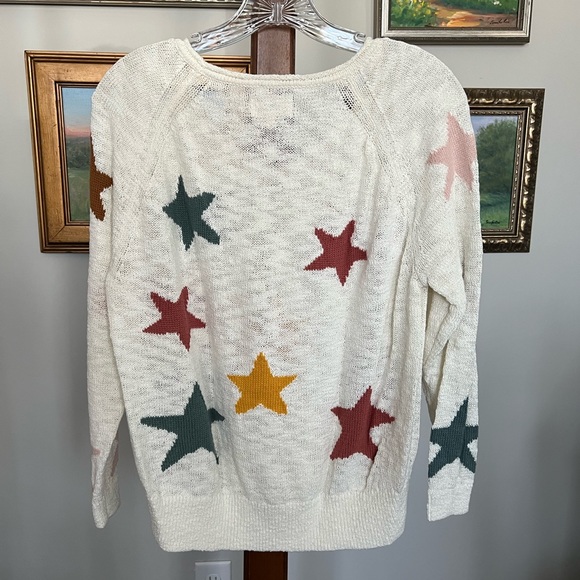 NWOT Loft Lou & Grey Star Sweater - Picture 9 of 13